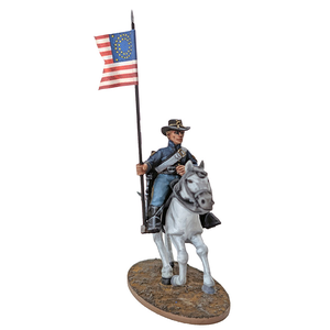 Legend of the West: Guidon Bearer - Mounted