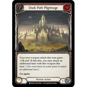 FaB Löskort: Monarch 1st Edition: Dusk Path Pilgrimage (Red)