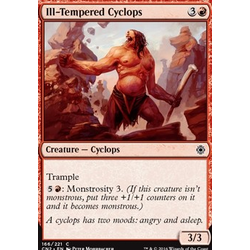 Magic löskort: Conspiracy: Take the Crown: Ill-Tempered Cyclops (Foil)