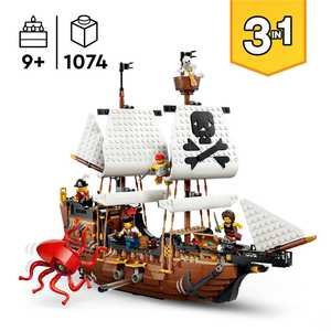 LEGO Creator Ikoniskt Piratskepp 31387