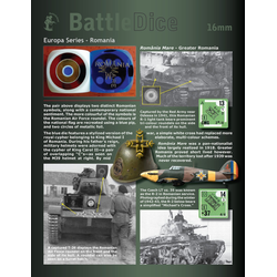 BattleDice 16mm Europa Series: Romania (2 st)