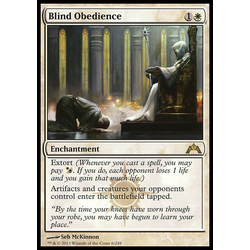 Magic löskort: Gatecrash: Blind Obedience