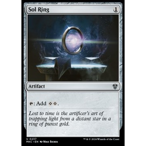 Magic löskort: Commander: Murders at Karlov Manor: Sol Ring