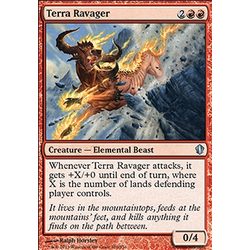 Magic löskort: Commander 2013: Terra Ravager