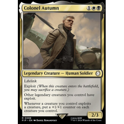 Magic löskort: Universes Beyond: Fallout: Colonel Autumn