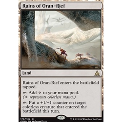 Magic löskort: Oath of the Gatewatch: Ruins of Oran-Rief (Prerelease Foil)