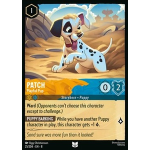 Lorcana Löskort: Reign of Jafar: Patch - Playful Pup