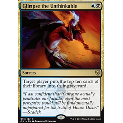 Magic löskort: Guild Kits: Glimpse the Unthinkable