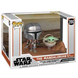 Funko Pop TV Moment: Mandalorian & Child