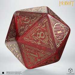 The Hobbit Jumbo D20 Spindown Die: Ember (1)
