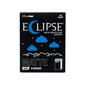 Card Sleeves Standard Matte Eclipse Pacific Blue 66x91mm (105) (Ultra Pro)