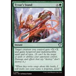 Magic löskort: Commander: Secrets of Strixhaven: Tyvar's Stand