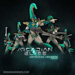 Arcadian Elves: Astrurian Vengers - Troops