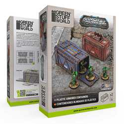 Plastic Sci-fi armored container (2)