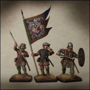 Little Big Men Studio: Viking Banner Transfer Sheet #1 for Victrix