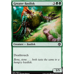 Magic löskort: Iconic Masters: Greater Basilisk