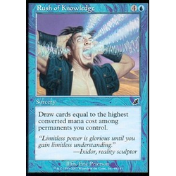 Magic löskort: Scourge: Rush of Knowledge