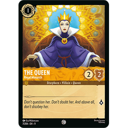 Lorcana Löskort: Fabled: The Queen - Regal Monarch (Foil)