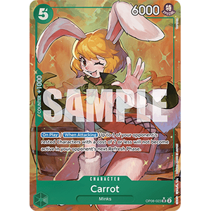 One Piece Löskort: Two Legends: Carrot (alternative art)