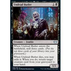 Magic löskort: Innistrad: Crimson Vow: Undead Butler