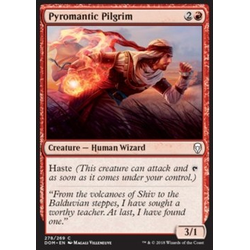 Magic löskort: Dominaria: Pyromantic Pilgrim