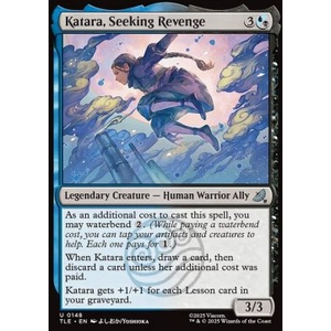Magic löskort: Avatar: The Last Airbender: Eternal: Katara, Seeking Revenge (Foil)