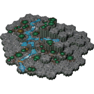 Lorescape Modular Hex-terrain Biome Set: Mountains
