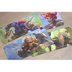 Boss Fighters QR: Playmat Set (4)