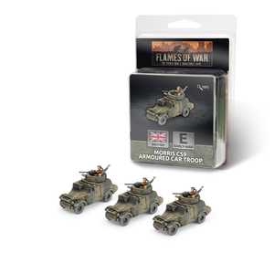 British: Morris CS9 Armoured Car Troop (resin/metal) (3)