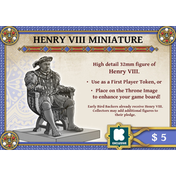 Tudor: Henry VIII Miniature (Kickstarter)