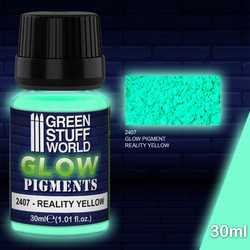Glow in the Dark Pigment: Reality Yellow