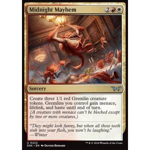 Magic löskort: Duskmourn: House of Horror: Midnight Mayhem (Foil)