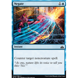 Magic löskort: Rivals of Ixalan: Negate