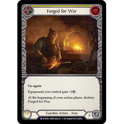 FaB Löskort: Welcome to Rathe Unlimited: Forged for War (Rainbow Foil)