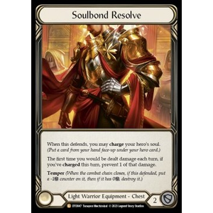 FaB Löskort: Dusk till Dawn: Soulbond Resolve (Rainbow Foil)