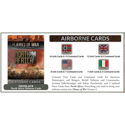 North Africa - Airborne Cards (endast vid köp av North Africa Mid-War Forces-boken)