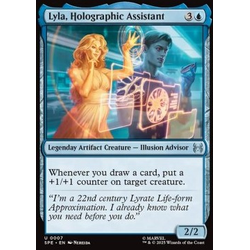 Magic löskort: Marvel's Spider-Man: Eternal: Lyla, Holographic Assistant