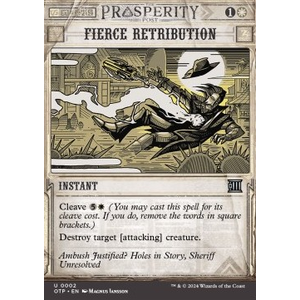 Magic löskort: Breaking News: Fierce Retribution (Foil)