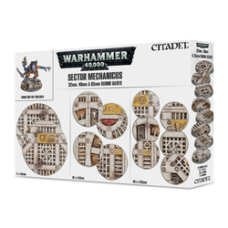 Sector Mechanicus: Industrial Bases (32mm, 40mm & 65mm round bases)