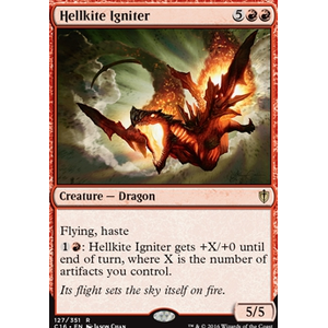 Magic löskort: Commander 2016 Hellkite Igniter
