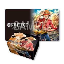 One Piece Card Game: Monkey.D.Luffy Playmat and Card Case set