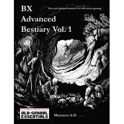 Old-School Essentials B/X Advanced Bestiary Vol. 1 A-D