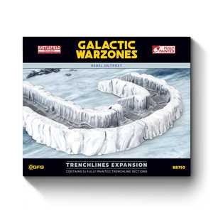 Battlefield in a Box Galactic Warzones: Rebel Outpost - Trenchline Expansion