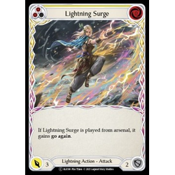 FaB Löskort: Tales of Aria Unlimited: Lightning Surge (Yellow) (Rainbow Foil)
