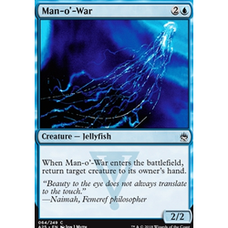 Magic löskort: Masters 25: Man-o'-War (Foil)