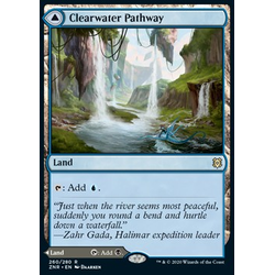 Magic löskort: Zendikar Rising: Clearwater Pathway // Murkwater Pathway