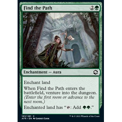 Magic löskort: Adventures in the Forgotten Realms: Find the Path (Foil)
