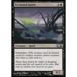 Magic löskort: Magic 2014: Accursed Spirit
