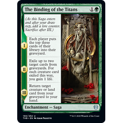 Magic löskort: Theros: Beyond Death: The Binding of the Titans (Foil)