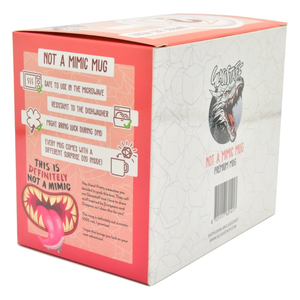 Gift Set Mug & Dice D20 Not a Mimic